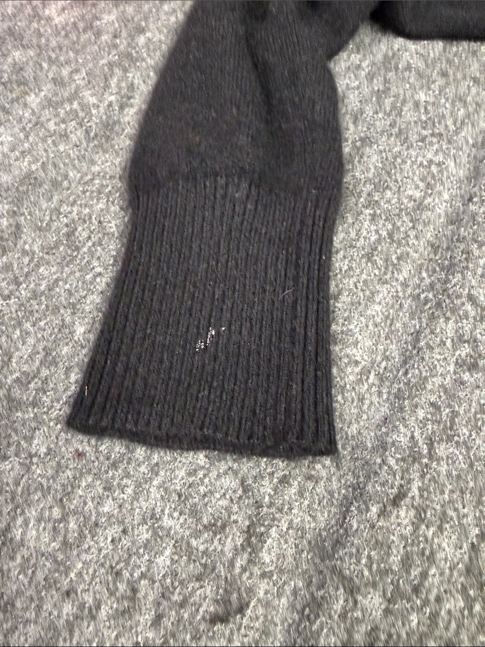 Preston & York Black Mock Neck Sweater 100% Cashmere - Picture 6 of 6